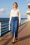 Women's Denim Pencil Maxi Skirt Slit Functional Durable Quality Comfortable Aesthetic Sports