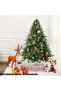 Serendipitya 44 Pcs Shatterproof Christmas Ball Ornaments (gold & red) - 3