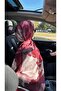 شال حجاب قطني بنقشة اللوتس - 4