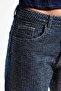 Women's T.Kot Color T-1W5-7 Flare Fit Special Design Denim Jean with Shiny Stones on the Front - 4