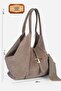 Keria Genuine Leather t Logo Shoulder Bag - 3