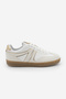 Women's Sneaker Lace-Up Retro Sports Shoes Denor Gold - 4