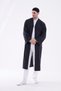 Men's Prayer Robe Buhara Collar Prayer Robe with Pockets - 5