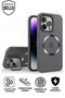 iPhone 13 Magsafe Camera Stand Lens Protected Shock-Absorbing Phone Case