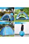 Camouflage 2 Person Tent Ultralight Single Layer Water Resistance Camping Tent with Carry Bag for Hi - 4