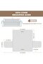 Couch Cover, Waterproof Sofa Slipcover, 4-Seater, Beige - 6