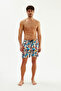 Beige 2909Eses Micro Patterned Shorts - 3
