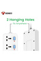 Universal Extension Cord Multi-Socket Power Strip With Individual Switches. - 2