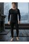 Men's Thermal Underwear Set Heat Protective Winter Top Bottom Flexible Comfortable Fabric