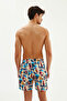 Beige 2909Eses Micro Patterned Shorts - 5