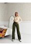 Chain High Waist Full Fit Loose Pants - 3