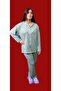 Plus Size Pajama Set (Milan Fabric) - 4