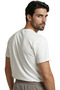 Confused and Wearing Glasses Character Black Pencil Sketch Printed Premium Men's T-Shirt - 3