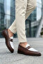 Special Design Stitched Neolite Sole Genuine Leather Loafer Men's Shoes - 4