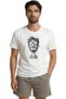 Confused and Wearing Glasses Character Black Pencil Sketch Printed Premium Men's T-Shirt - 5