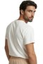 ''From Moon to Mars'' Astronaut and Galaxy Themed Doodle Printed Premium Men's T-Shirt - 3
