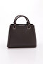 Coffee Snap Closure Adjustable Detachable Strap Women's Shoulder Bag 05Pc25K10362 - 3