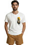 Forest and Sunset Themed Artistic Nature Printed Premium Men's T-Shirt - 6