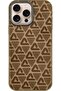 iPhone 16 Pro Max Hard TPU Case with Shockproof Bumper, Textured Non-Slip Brown (C) - 2