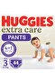 Extra Care Culottes, Size 3 (6-11 kg), 44 Diaper Pants