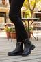 222263 Ventes Comfortable Warm Lining Non-Slip Sole Zippered Women's Boots - 6