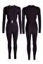 Scuba Diving Fabric Double Zipper Jumpsuit - 7