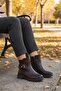 222450 Ventes Comfortable Warm Lining Non-Slip Sole Zippered Women's Boots