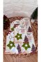 5 Pieces New Year Card Gift Keychain - Wooden Green - Christmas Gift - 2