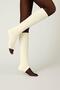 3 Pairs of Toeless Basic Cotton Yoga Leggings - 2