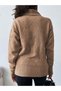 Women's Thessaloniki Baklava Patterned Women's Premium High Neck Sweater - 5