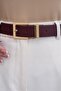 Square Buckle Women's Belt, Jacket Belt, Trouser Belt. - 4