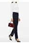 Shiny Quilted Mini Bag – Lining Detail – Women's Hand and Shoulder Bag with Chain Strap (19X12 cm) - 3
