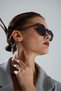 Unisex Oval Smoked Uv Protection Retro Modern Sunglasses - 6