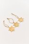 3Pcs Star Tree Ornament, Gold - 2