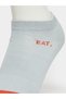 Pack of 5 - Contrast Detail Ribbed Cuff Crew Socks - 5