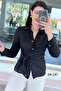 Kare Jacquard Satin Shirt 6K147