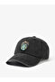 Grey Graphic Print Baseball Cap - 2