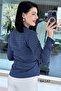Kare Jacquard Satin Shirt 6K147 - 2