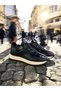 Lfr-F055 Kroko Merdane Shoes Navy Blue