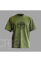 Selçuklu Kartal- Military Co Digital Printed Cotton Crew Neck T-Shirt Khaki - Khaki - 2