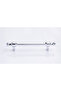 5-Piece No:4 Chrome Cabinet Drawer Handle 128 mm – Furniture Handle Set (Pack of 5) - 5