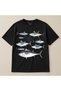 Fishing Uzunkanat Orkinos Tuna Fish Printed 100% Cotton Oversized Crew Neck Unisex T-Shirt