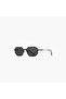 55MM Black Geometric Sunglasses 30S-000410-0101 - 2
