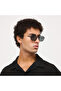 55MM Black Geometric Sunglasses 30S-000410-0101 - 4