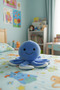 Blue Cute Octopus Plush Toy Sleeping Companion Gift - 3