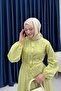 فستان مخطط بأزرار كبس - 4
