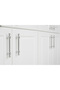 5-Piece No:4 Chrome Cabinet Drawer Handle 128 mm – Furniture Handle Set (Pack of 5) - 2