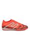 Red Silver Ankle Elastic Lace-Up Unisex Football Field Shoes Gh-252-149 g - 2