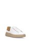 Elit Kiona Women's Genuine Leather Casual Shoes White - 2