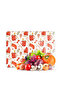 Glass Cutting Board and Serving Bowl Christmas New Year Patterned 20 X 30 cm